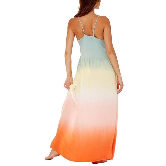 YFB Young Fabulous & Broke Plane Maxi Dress Tropic Ombre - Picture 2 of 5